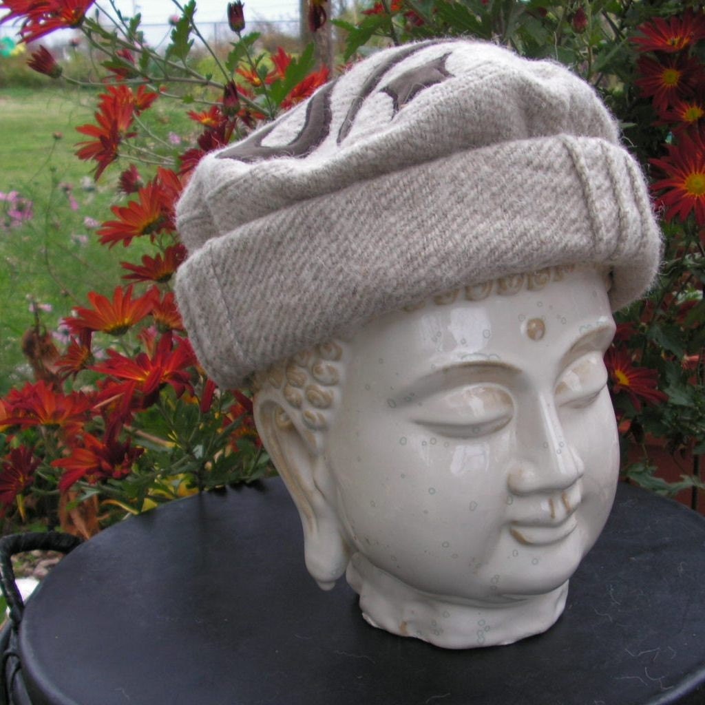 OM Dome Hat - Wool Freedom Fighter Hat with Applique