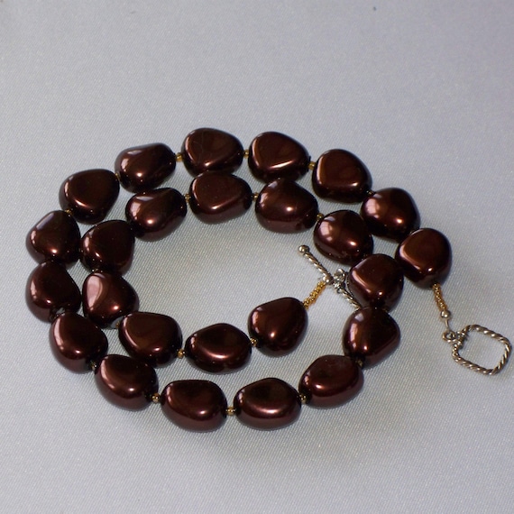 Brown Beaded Necklace